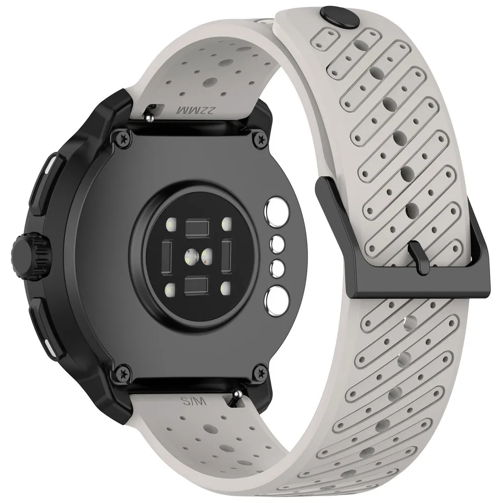 Dual-Color Silicone Ocean Strap, 22mm
