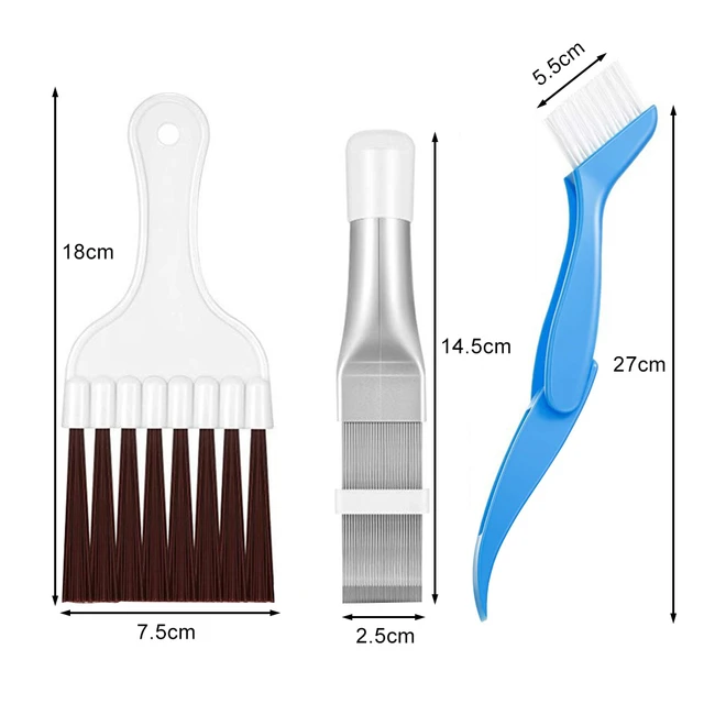 Klimaanlage Kondensator Lamellen kamm Edelstahl AC Lamellen reinigungs  bürste Klimaanlage Lamellen reparatur werkzeug Spulen kamm saubere  Werkzeuge - AliExpress