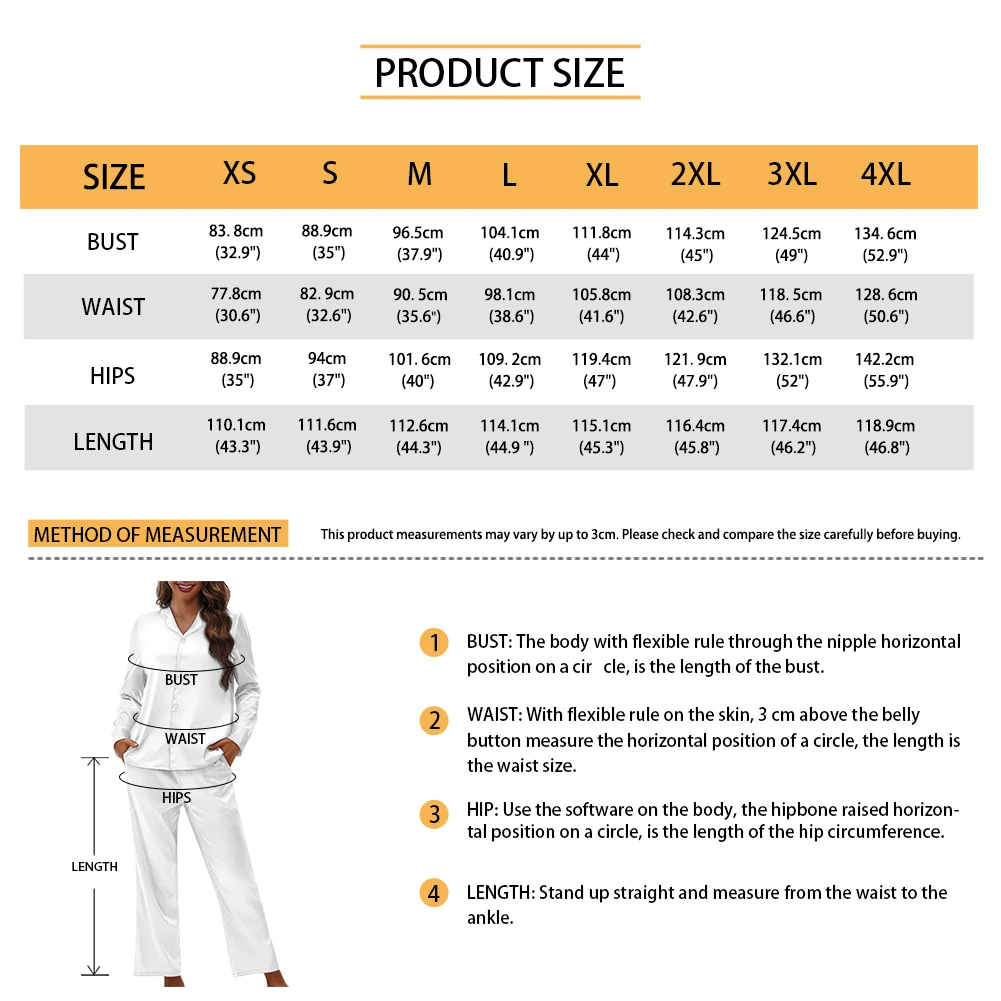 Ihr Bild: Pyjama-Set mit individuellen Knöpfen, DIY Ihr Design, 2 Stück/Set, Herbst-Winter-Damen-Nachtwäsche, modische Pyjamas, Party-Nachtwäsche – Detail 1