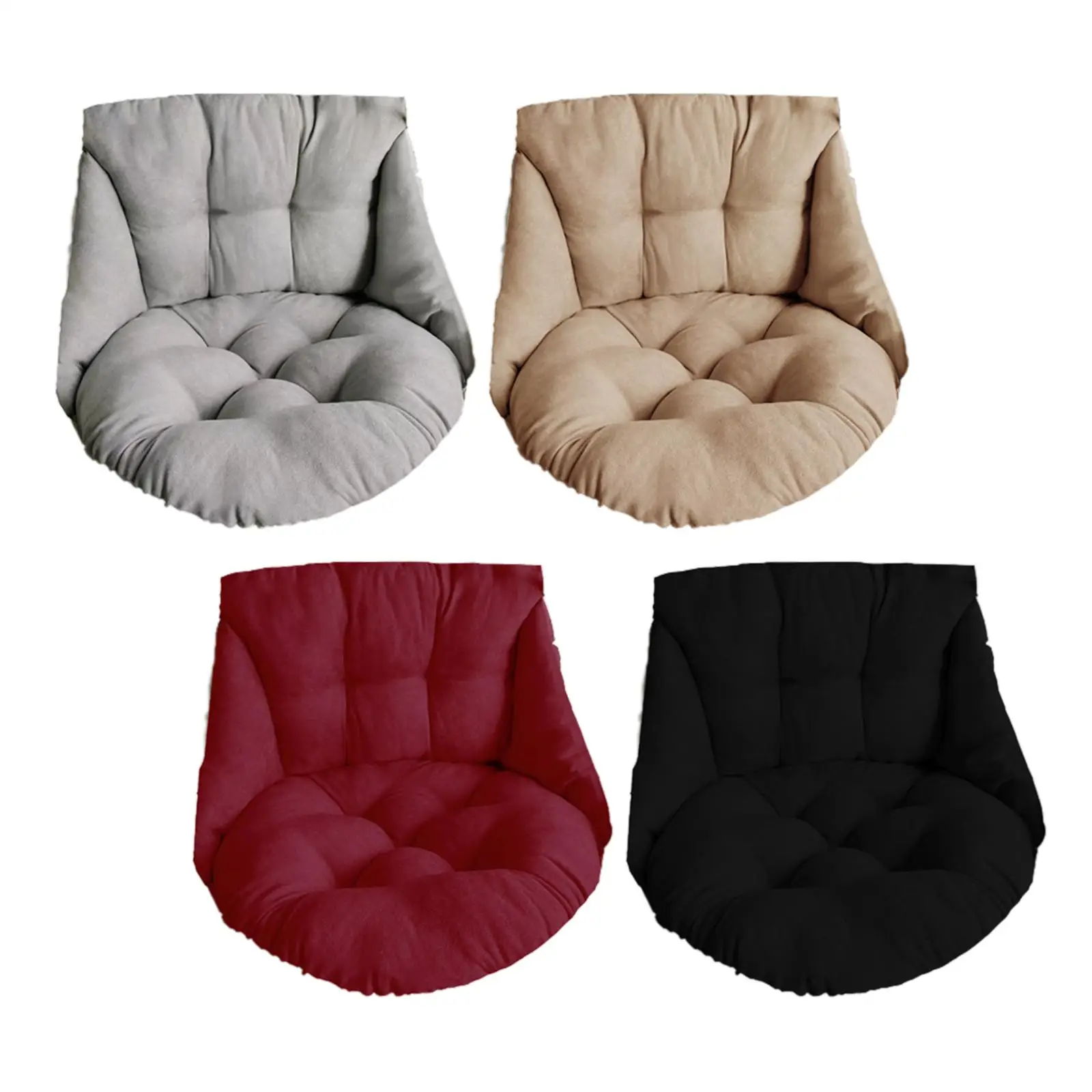 

Подушка для кресла в форме яйца, сменная подвесная подушка для кресла в виде яйца, утолщенная подвесная подушка для сада