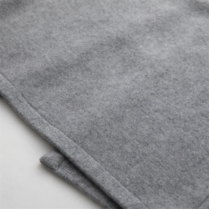 Cashmere skirt material closeup
