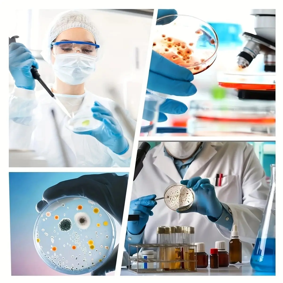 A10R 1세트 과학 연구실, 미생물 집락 관찰 실험, 일회용 페트리 접시(agar 미포함)