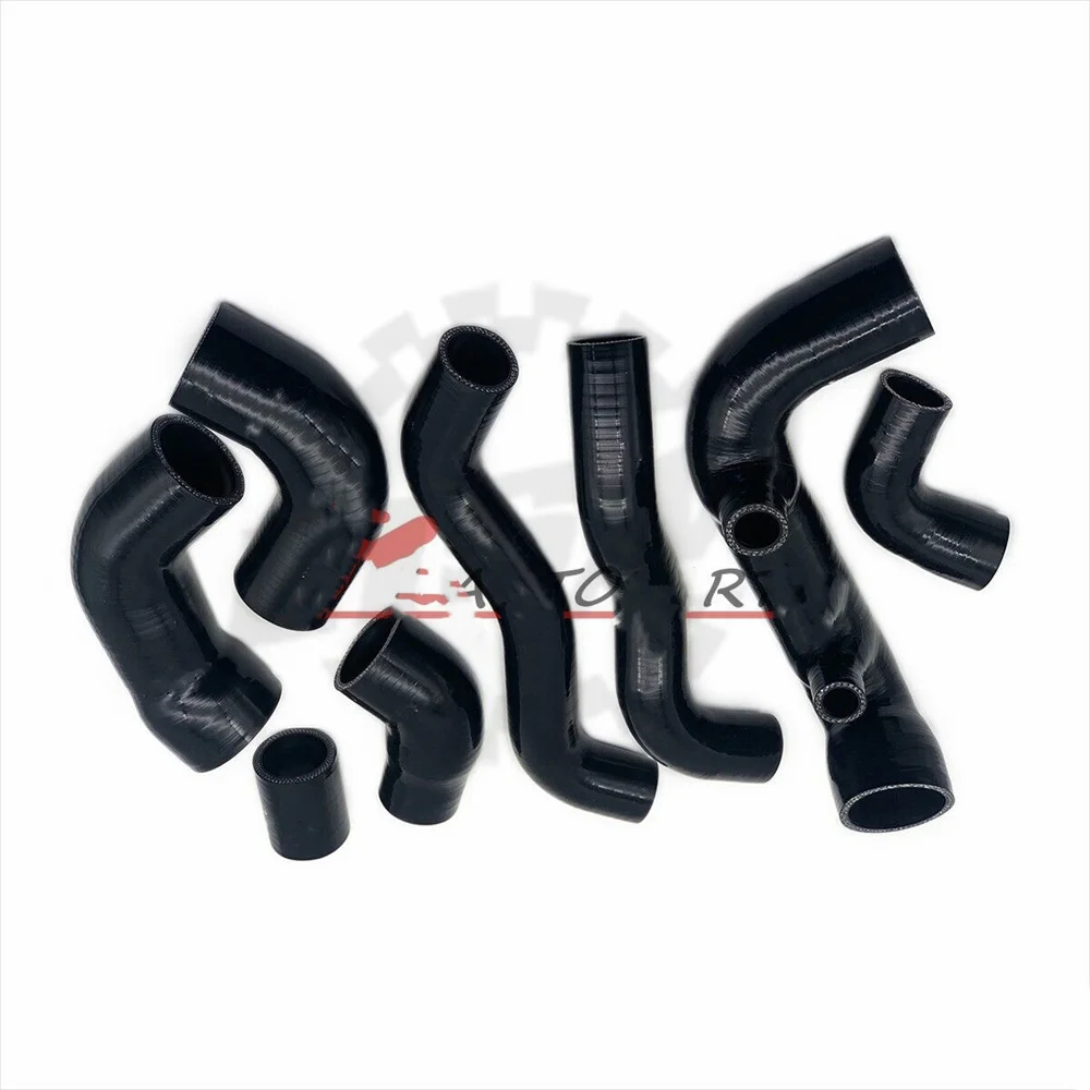 Tubo Intercooler Di Aspirazione Del Radiatore In Silicone Da 8 Pezzi Per Fiat Uno Turbo Ie Mk1 1.3L Parte Di Ricambio A 3 Strati 1985 1989 1986