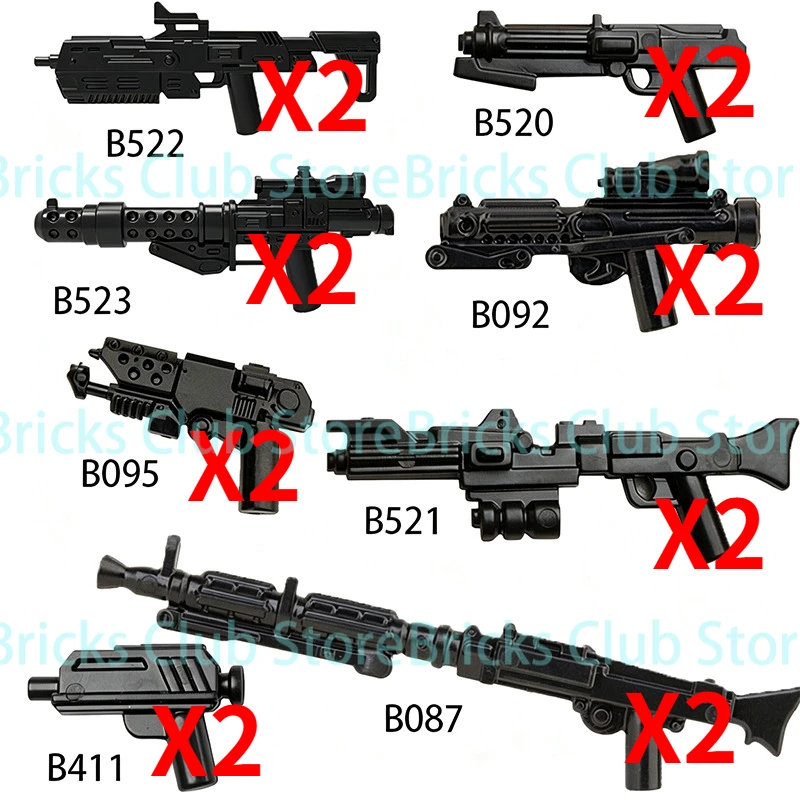Elite Trooper Vanguard Blaster Building Block Toy Set