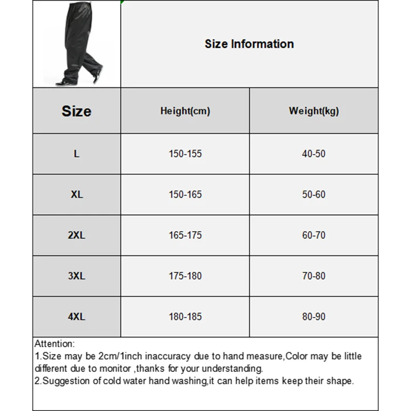 Motorcycle Motorbike disposable rain pants Waterproof Unisex Riding Fishing Adult Outdoor Fishing Breathable Wear Rain Pants