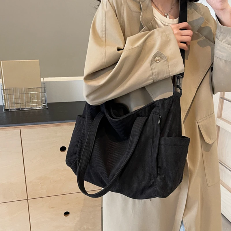 Corduroy Tote Bag Size