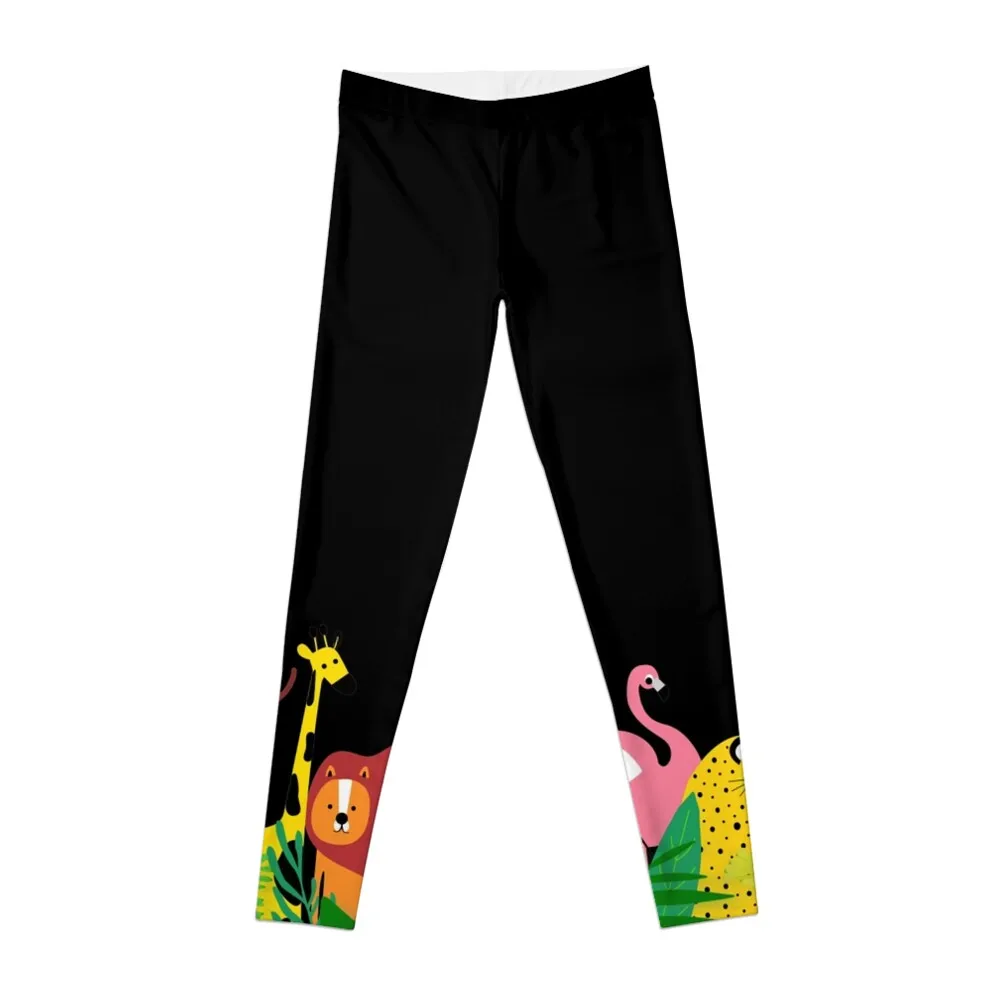 

Zoo Animals Leggings Pants sport sportswear woman gym 2024 Womens Leggings