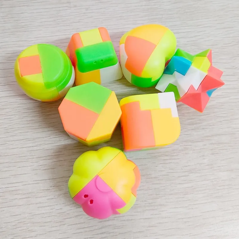 1pcs Puzzle Assembling Ball Education Toy Children Gift Creative Plastic  Mini Multi-color Ball Puzzle Toy - AliExpress