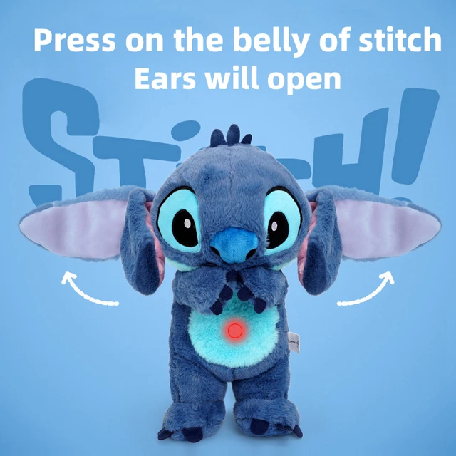 Disney Kawaii Stitch Stuffed Toys Cartoon&Cute Lilo&Stitch Ears