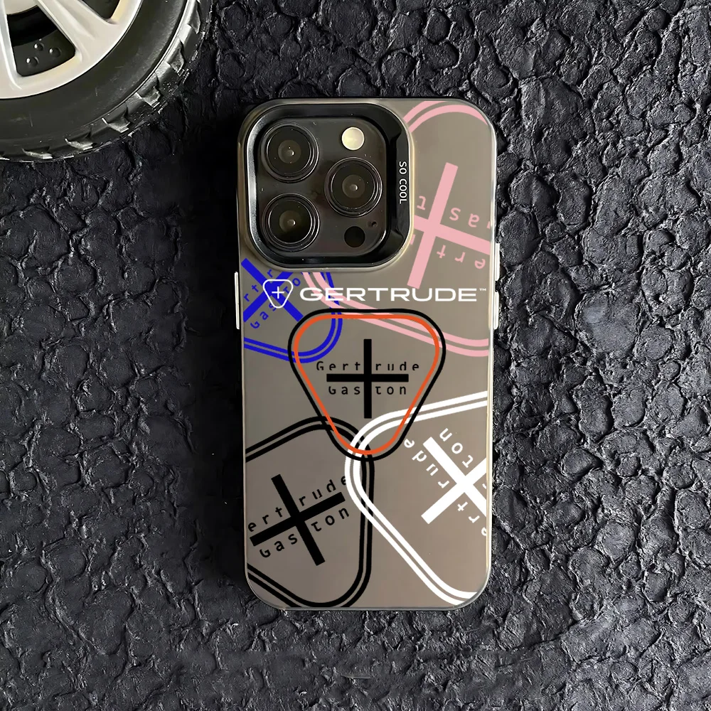 Multicolor G-Gertrudes Frosted Acrylic Phone Case