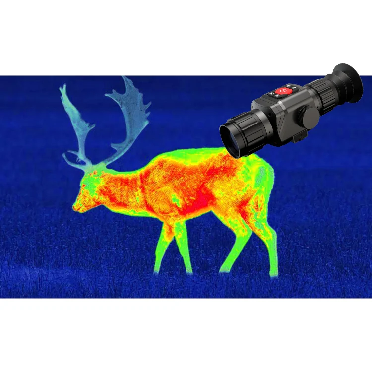 

HTI Made in china thermal binoculars monocular Night Vision sight with 25mm lens for thermal camera monocular for hunting