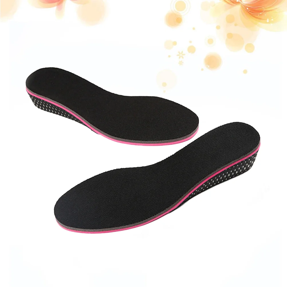 

One Pair of 5cm Height Increase Insole Heel Inserts Invisible Shoe Lifts Shoe Elevator Inserts for Men Women