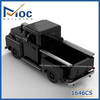 MOC Building Blocks Classic Vehicle Series US Pickup Truck Model DIY Assemble Bricks Creative Car Toys Collection Display Gifts 2