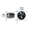1pc Dia 0.99cm Magnetic Control Double Lamp Led Lamp DIY Model Making Magnetic Induction Effect Without Battery 2