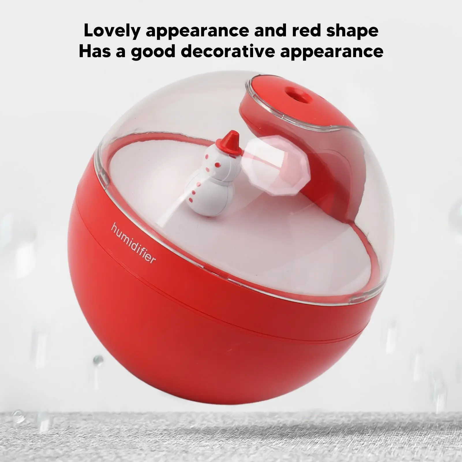 Portable Mini Mist Humidifier 220ML-for car & Home Use, ABS Material