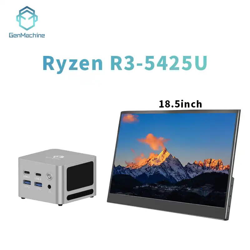 GenMachine Ryzen 3 5300U ベアボーン Win11 Pro GenMachine AMD Ryzen