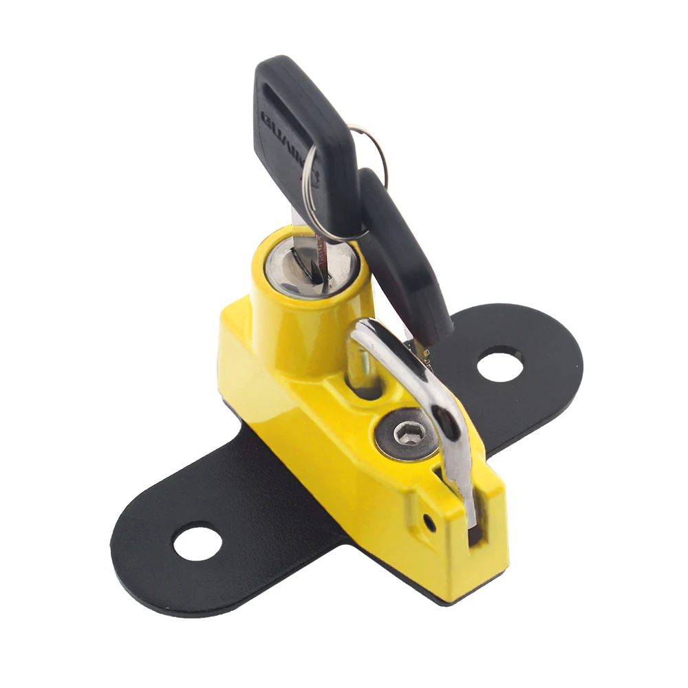 몬스터 클로 긁힌 오토바이 헬멧 스티커 스트라이프 로고, 방수 비닐 모토 데칼, 가와사키 야마하 Ktm 베넬리 혼다용 9 스즈키 V-Strom 250 2017 2018 2019 알루미늄 합금 오토바이 헬멧 도난 방지 잠금 장치, 2 키