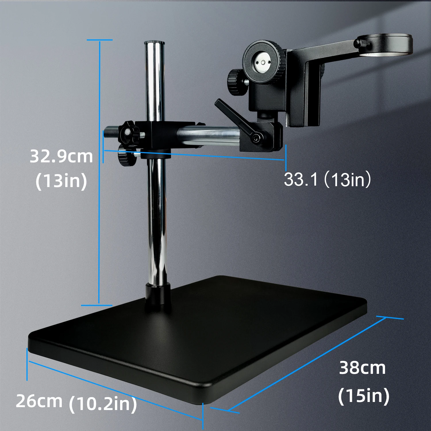 4K 48MP USB HDMI Digital Video Electronic Microscope Camera 130X 150X 180X Zoom C Mount Lens LED Light Lab Phone Repair Tools 6