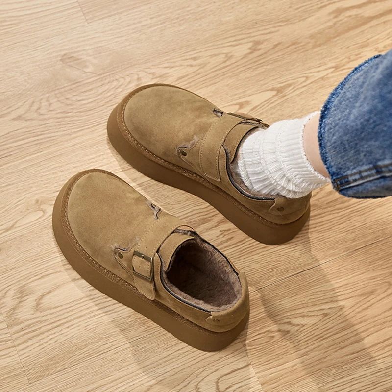Mocasines Con Plataforma Y Punta Redonda | Cuotas Sin Interés