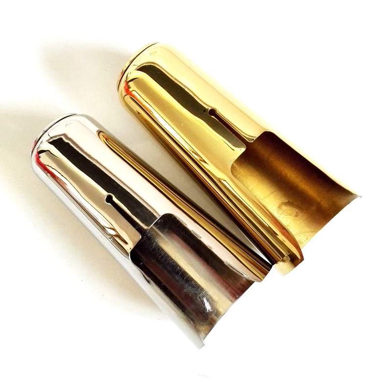 

SILLY CAT Pick 1 piece Metal Eb Alto Saxophone Bakelite Mouthpiece Protective Cap Head Alto Sax Mouthpiece Cover Cap Protector