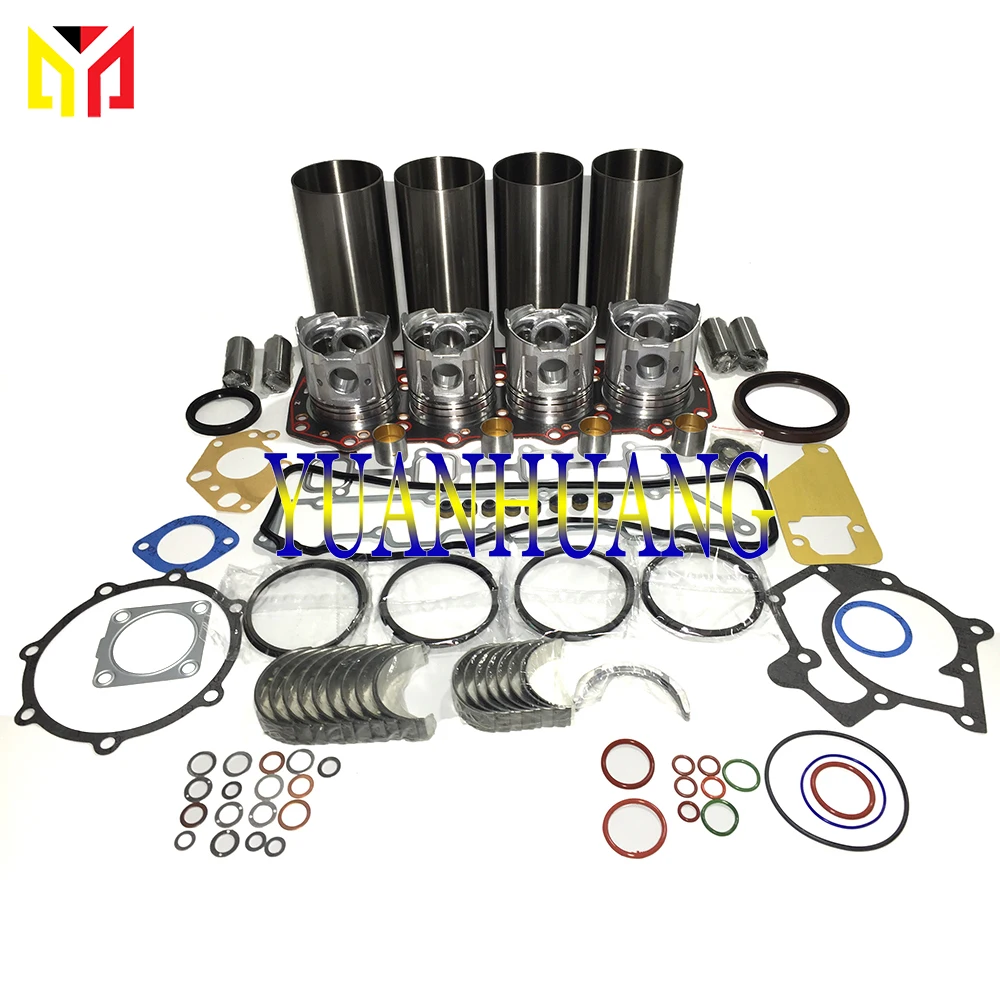 

4TNV94 Engine Rebuild Kit Overhual Repair Gasket Set For Yanmar & John Deer Tractor Liner Piston Ring Bearing