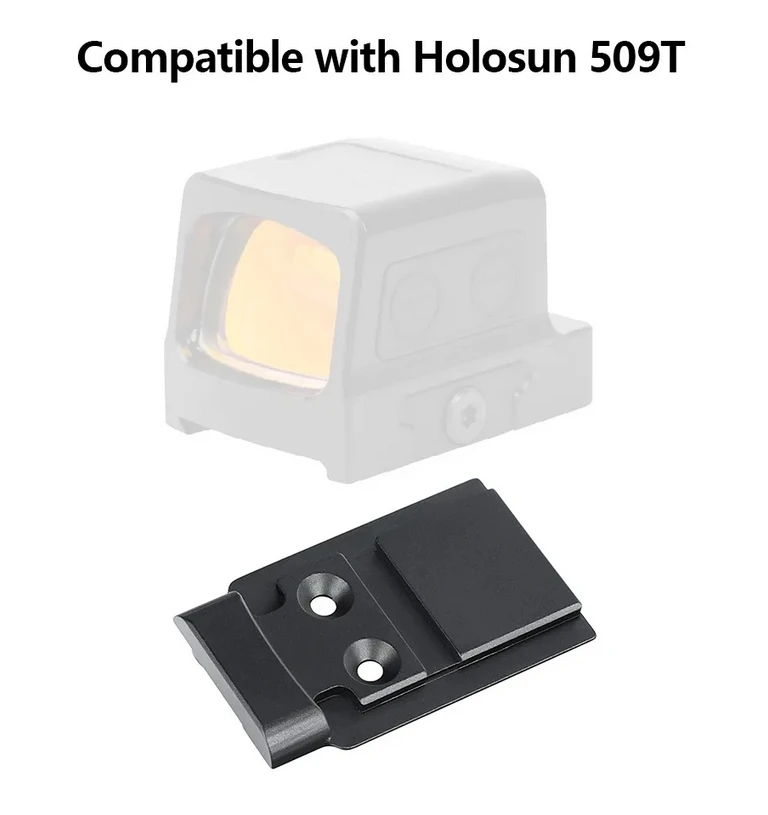 509T用モデル17 19 MOSと互換性のあるレッドドット取り付けアダプター