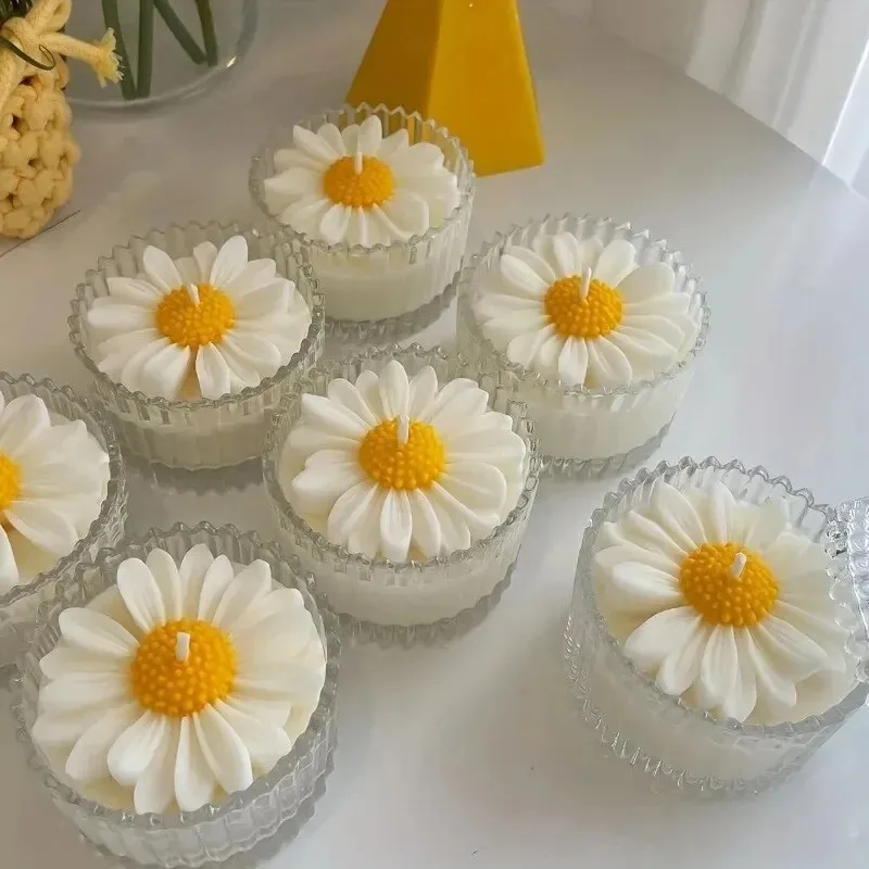 Silicone Mold 1pc 3D Daisy Flower DIY Resin and Clay Crafting Supplies