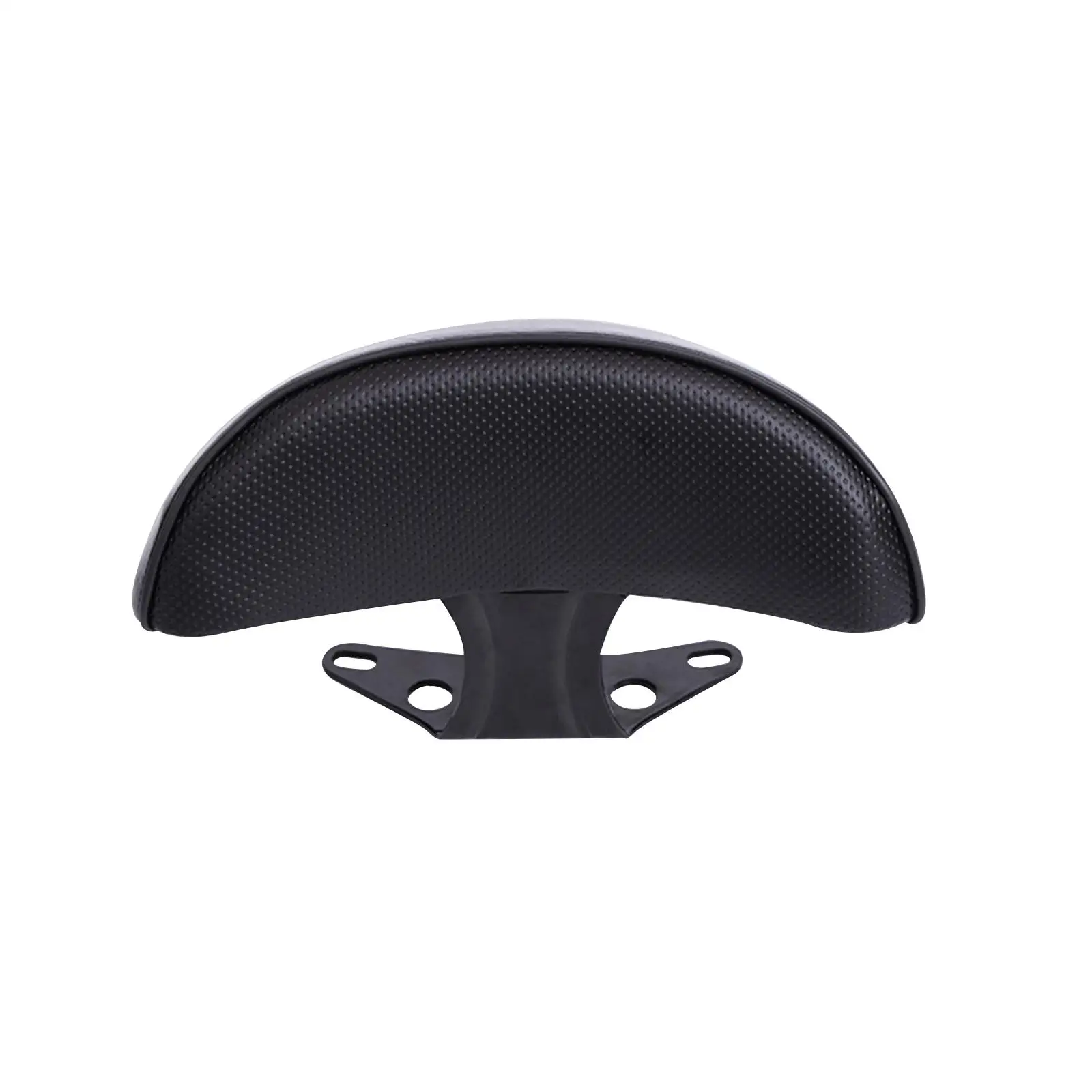 Dossier Passager Moto Vélo Électrique - Coussin Siège Arrière En Cuir Avec Support Métal (1 Pièce)