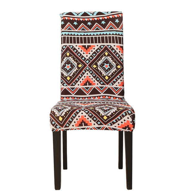 Chair Covers for Dining Room Printed Stretchable Dining Chair Slipcover Washable Removable for Kitchen Hotel,Restaurant