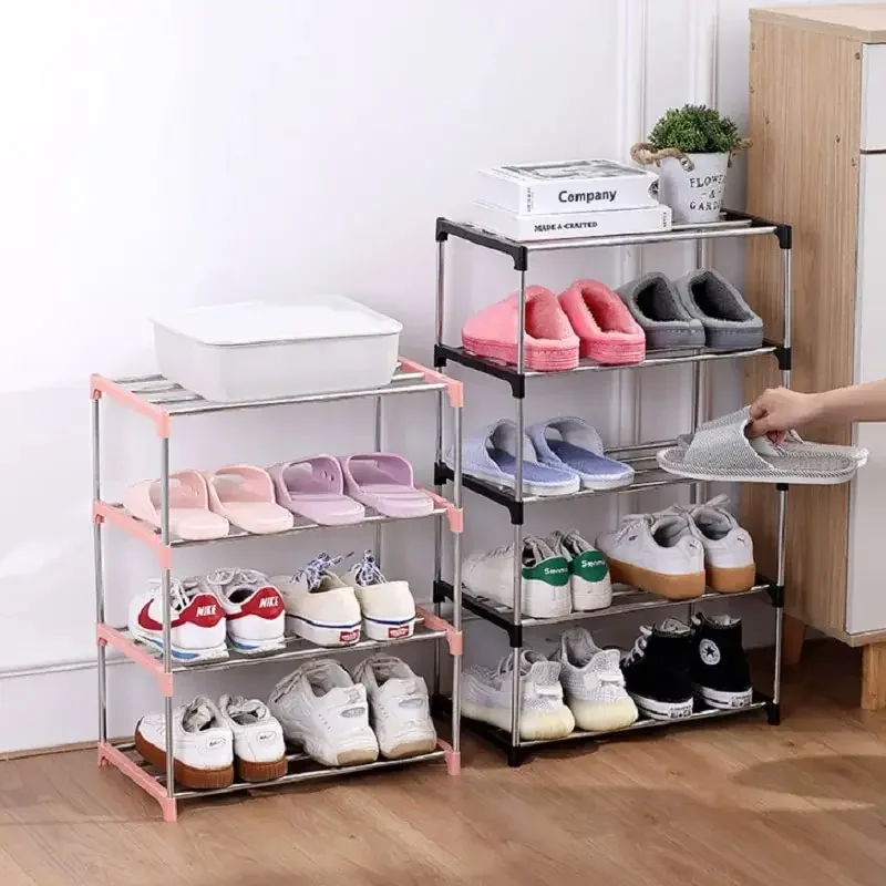 3/4 Shoe Rack Multi Layered Space Saving Shoe Rack Simple Household Storage 3 Four Layer Racks shoe rack
