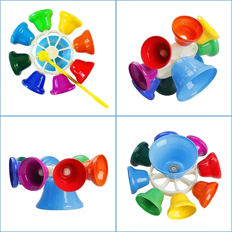 8-Note Percussion Instrument Toy Metal Musical Instrument Rattle Xylophone Children'S Music Learning Educational Teaching Aids 4