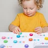 Montessori Math Wooden Toys Addition Subtraction Teaching Aids Preschool Learning Education Toy Digital Puzzles Toddlers Gifts 2