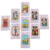 12*7cm Meaning Tarot Deck In Sliding Rigid Gift Box 78 Pcs Tarot Cards with Keywords on Them, Guidebook and Drawstring Pouch 1