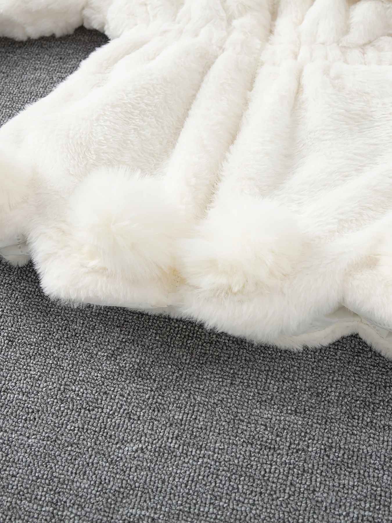 Mädchen Warme Mäntel Winter Baby Kinder Plüsch Pelz Jacken Dicke Kunstpelz Jacken Cartoon Ohr Flauschige Oberbekleidung Nette Mädchen Alle Mode Sh – Detail 19