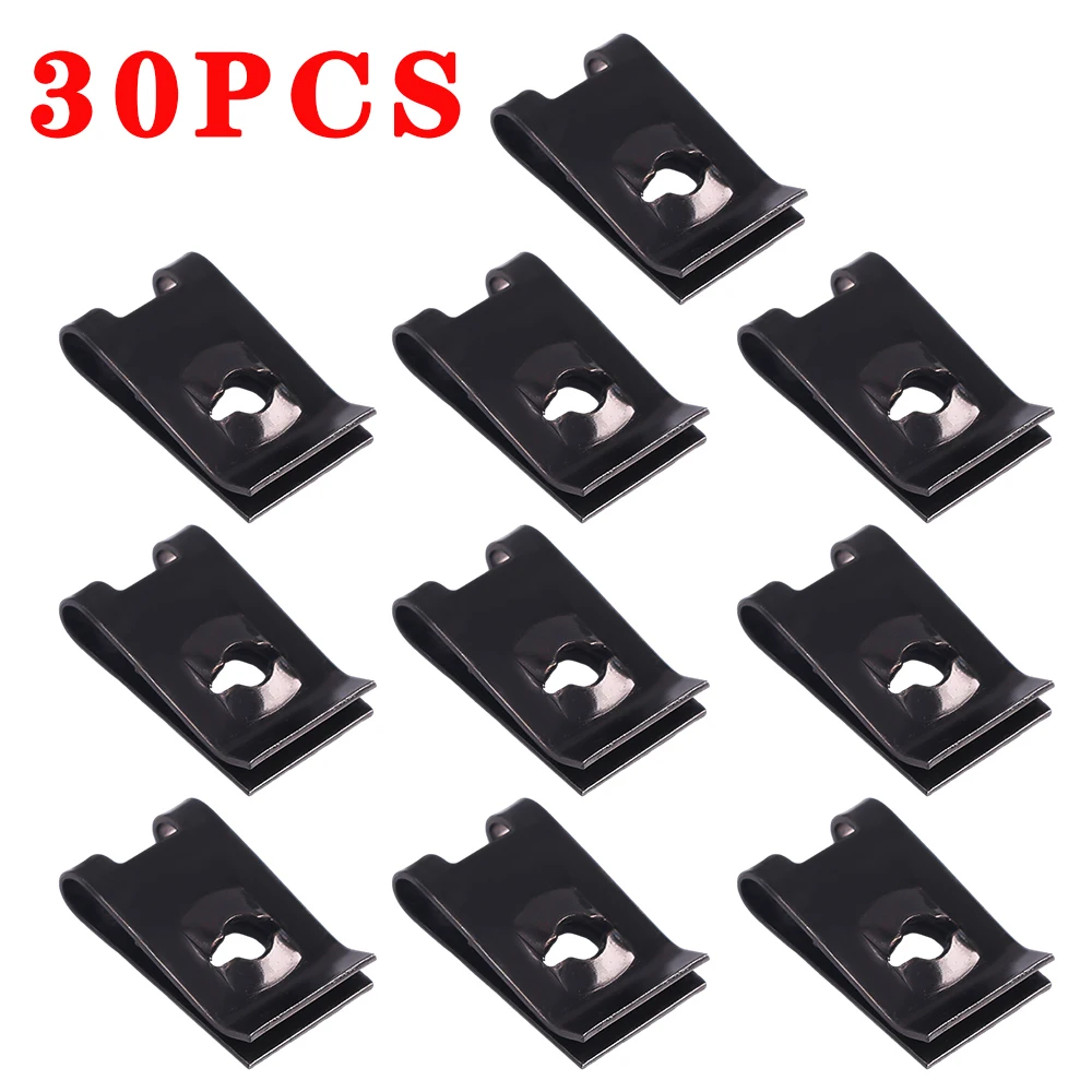 

Car Screw Base U Clip Iron Clip Car Interior Accessories Auto Fasteners Modification Fastener Metal Fender Interior Accessories