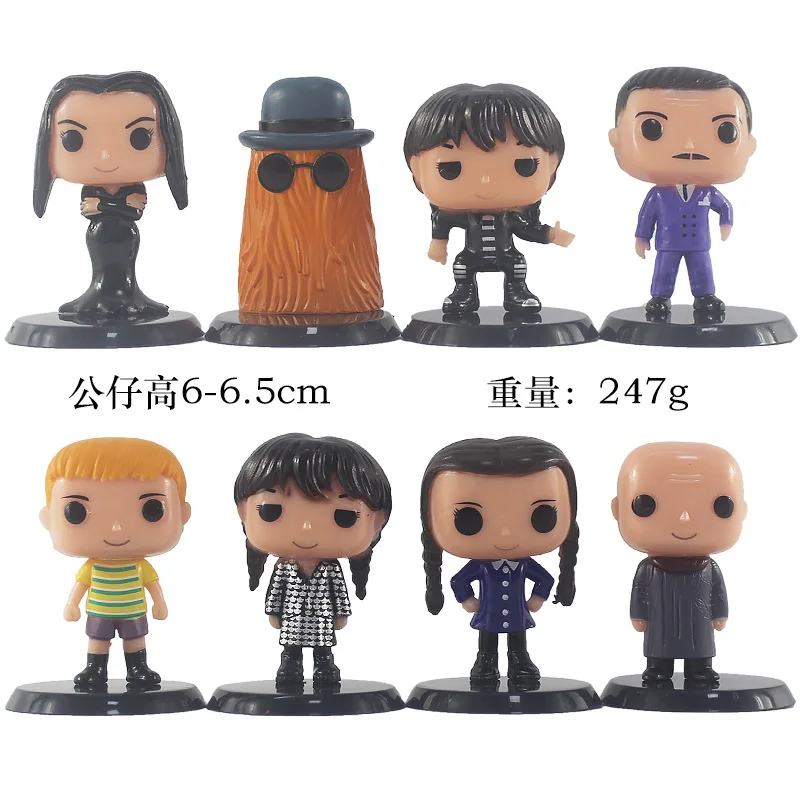 JoendocFashion-Poupées provoqué avec ensemble complet de vêtements pour  enfants, herbe d'Addams, beurre articulé, jouet de figurine, cadeaux,  nouveau mercredi, 2023 - AliExpress