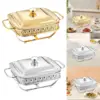 Stainless Steel Chafing Dish Food Warming Tray for Banquet Wedding Dinners 3