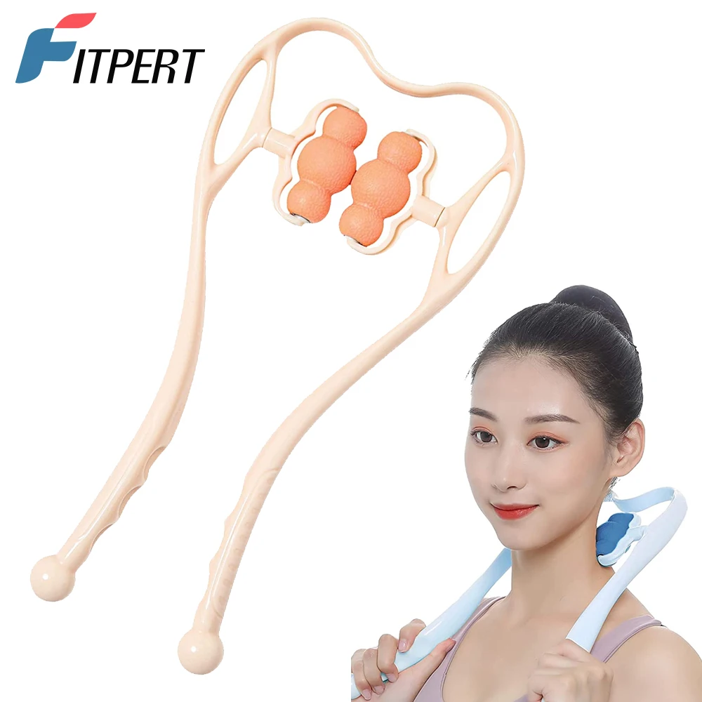 Neck Massager Roller,Handheld Massager with 6 Balls Massage Point, Neck  Pain Relief Massager for Deep Tissue in Neck,Waist,Legs - AliExpress