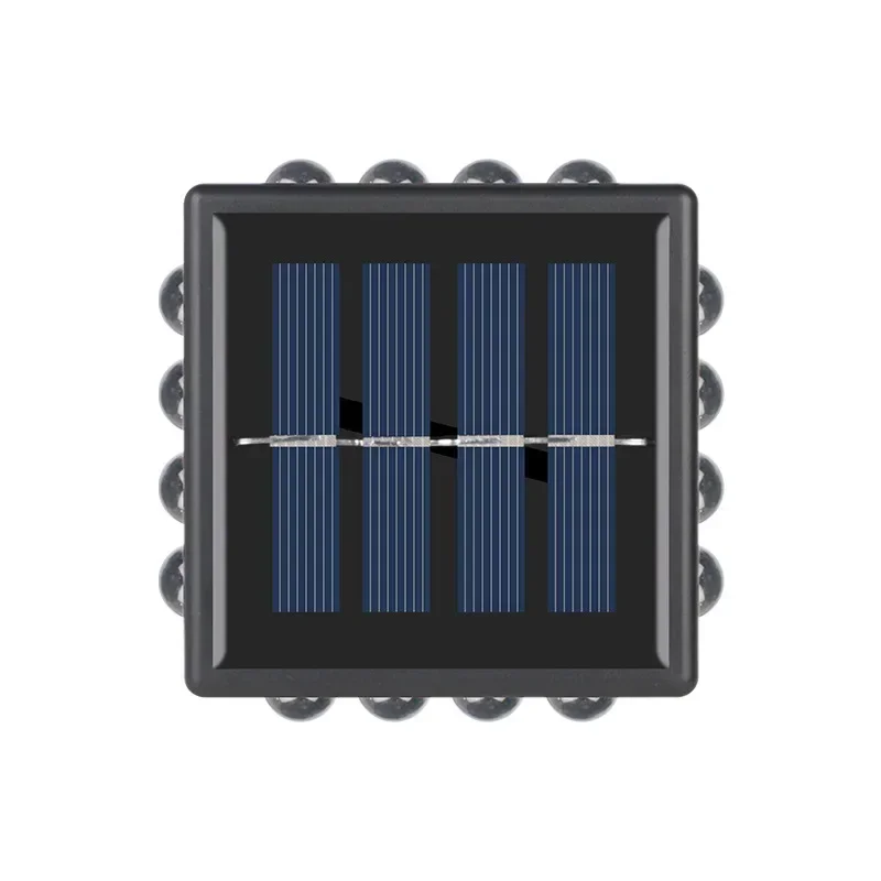Description Picture 6 of itemLED Solar Wall Lamp Four Sides Spotlight Outdoor Waterproof Up and Down Luminous Sunlight Light Garden Yard Fence Decor Lamps