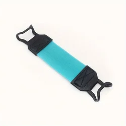 Universal E-Reader Security Hand Strap Holder with PU Leather Finger Grip (Sky blue)