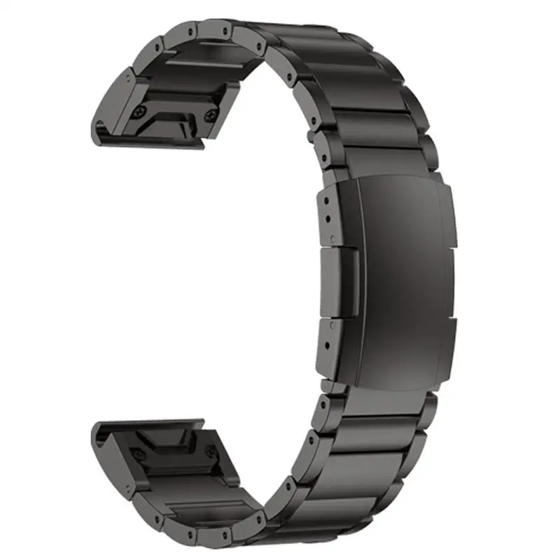 

HAODEE 22/26mm Titanium Alloy Watchband For Garmin Fenix 7 7X 6 6X Pro 5 5X Plus 3HR 935 Smart Watch Quick Easyfit Wrist Strap