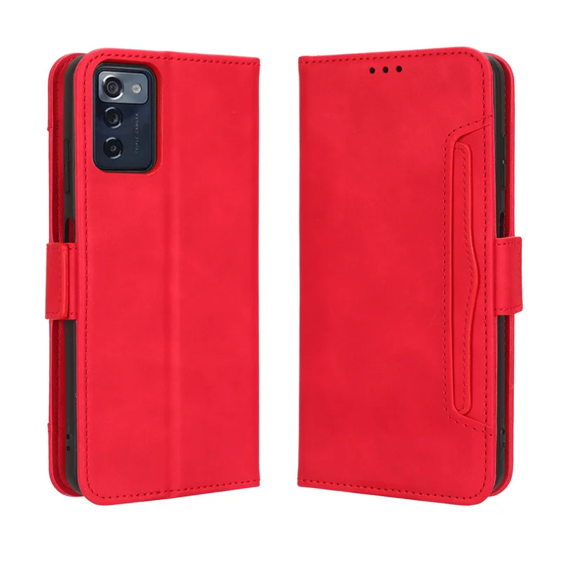 Per Consumer Cellular Zmax 5G/Z7540 Portafoglio Stand Flip Book Cover Per Zte Z7540 Custodia Multipla In Pelle Per Slot Per Schede