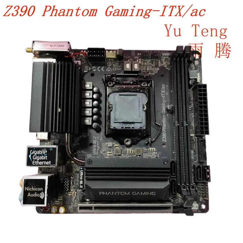 Motherboard Z390 Phantom Itx ASRock Z390 Phantom Gaming-ITX/ac