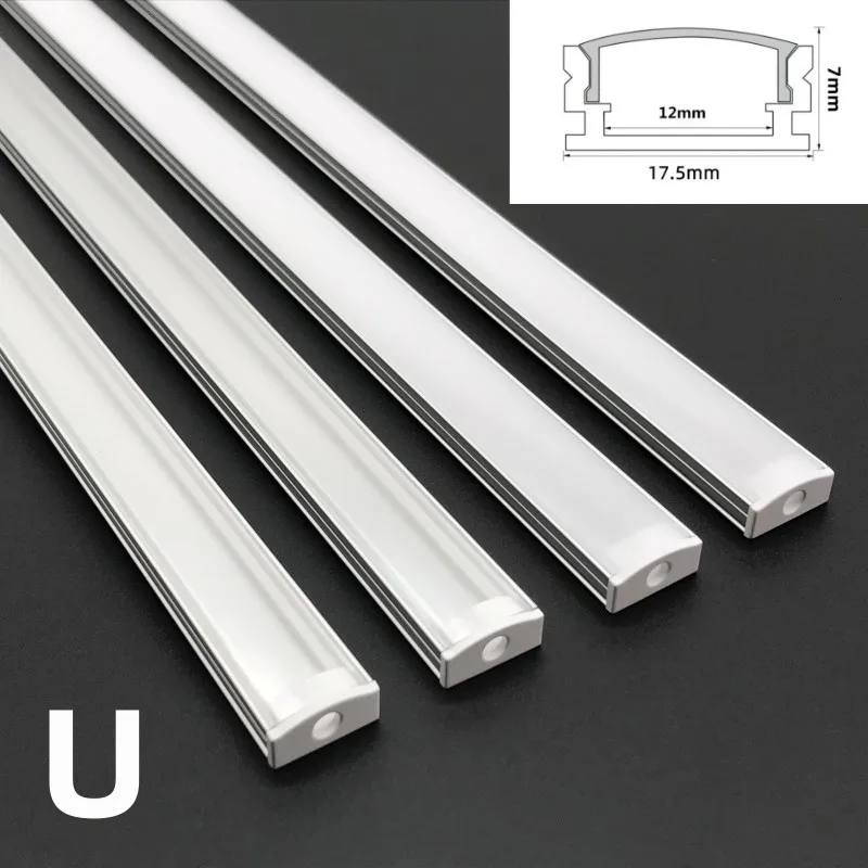 1-30pcs led strip lamp cabinet lamp kitchen cabinet 8-12mm 5730/5050/2835 led angle aluminum slot bracket