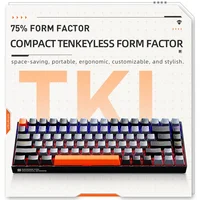 Machenike K500A-B84 Mechanical Keyboard 75% TKL Hot-Swappable Wired Gaming Keyboard 6-Color Backlit 84 Keys For PC Gamers Laptop - Image 2