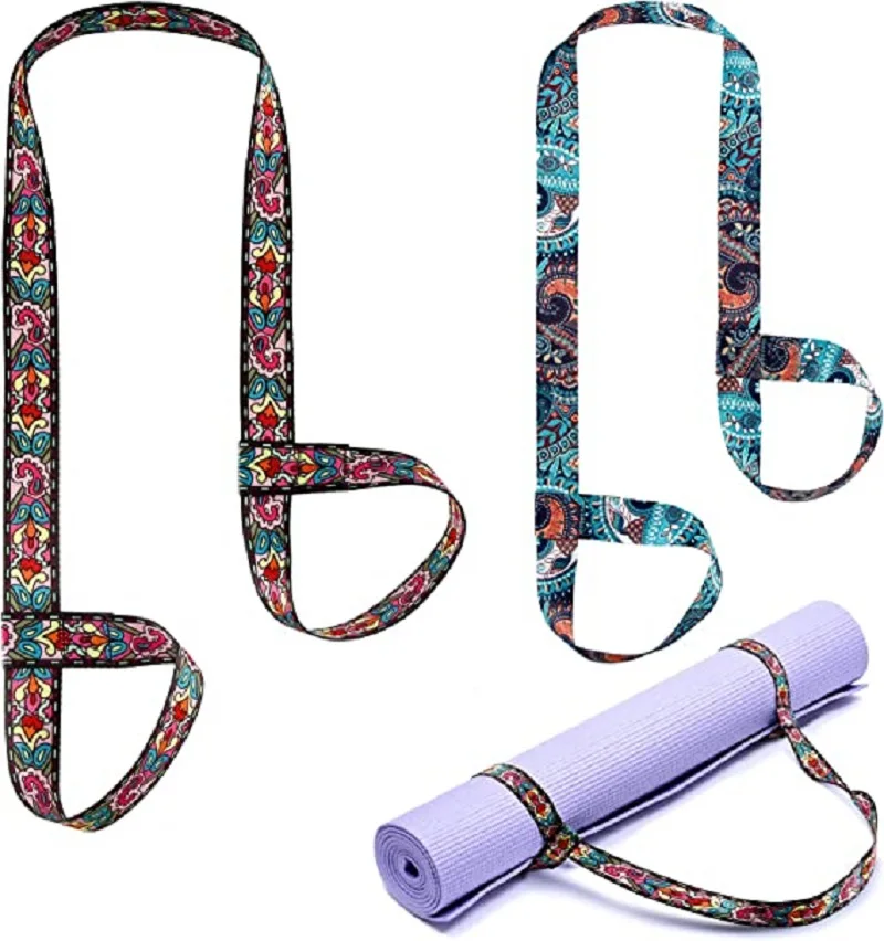 Waterproof Nylon Yoga Mat Strap Backpack & Pilates Shoulder Carrier
