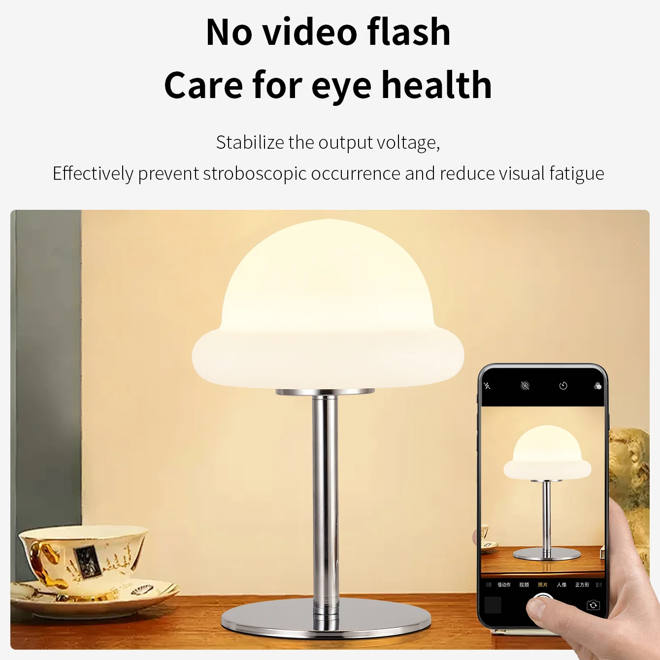 USB Charging Feature of Table Lamp