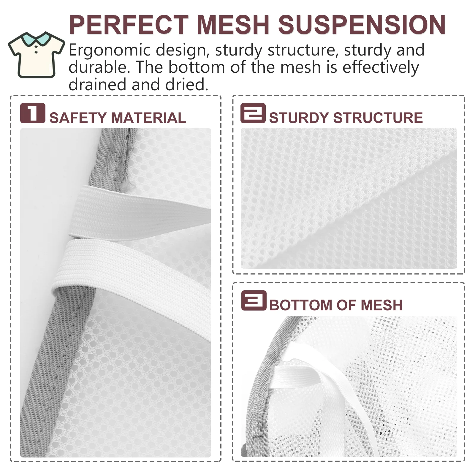 Drying Rack Clothes Laundry Sweater Dryer Hanging Mesh Clothing Foldable Net Flat Folding Racks Dry Indoor Socks Basket Cloth 6