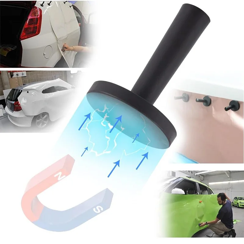 Car Vinyl Wrap Gripper Magnet Holder 2Pcs