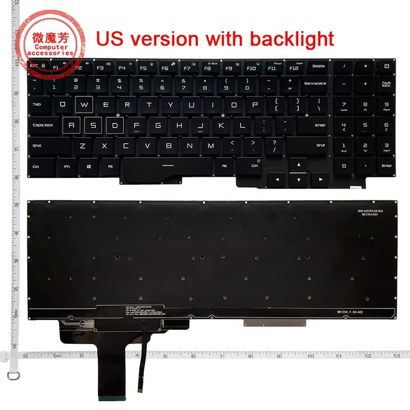 

Laptops English US backlight Keyboard For Xiaomi Redmi G G2021 2020 XMG2003-AJ/AB/-AL RMG2104-AJ 2102-AB gaming laptop keyboards